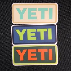 YETI STICKERS